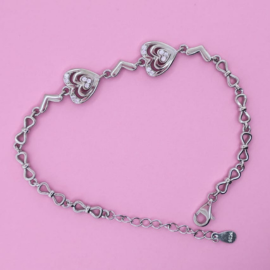 Double Heart</br> Bracelet